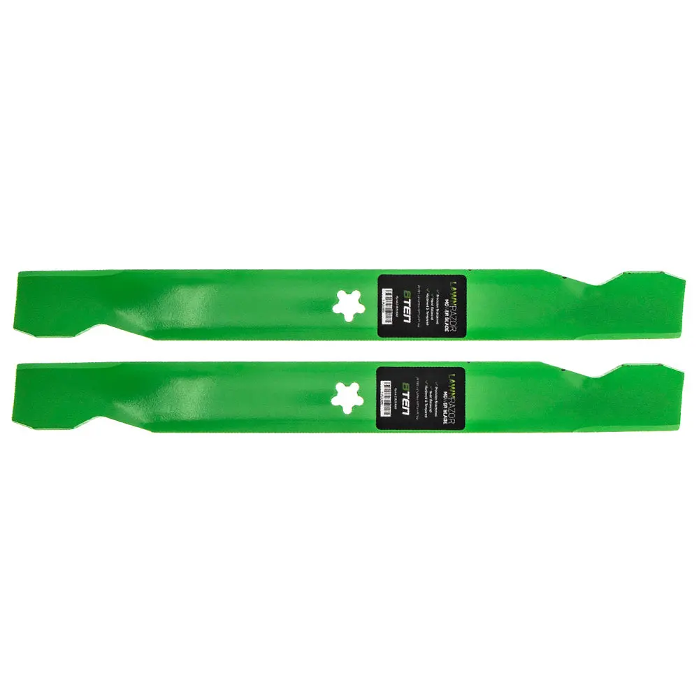 Lawnrazor Notched High Lift Blade For Ayp Poulan Pro Husqvarna 134149 138971 127843 138498 532138971 | 2-Pack 2