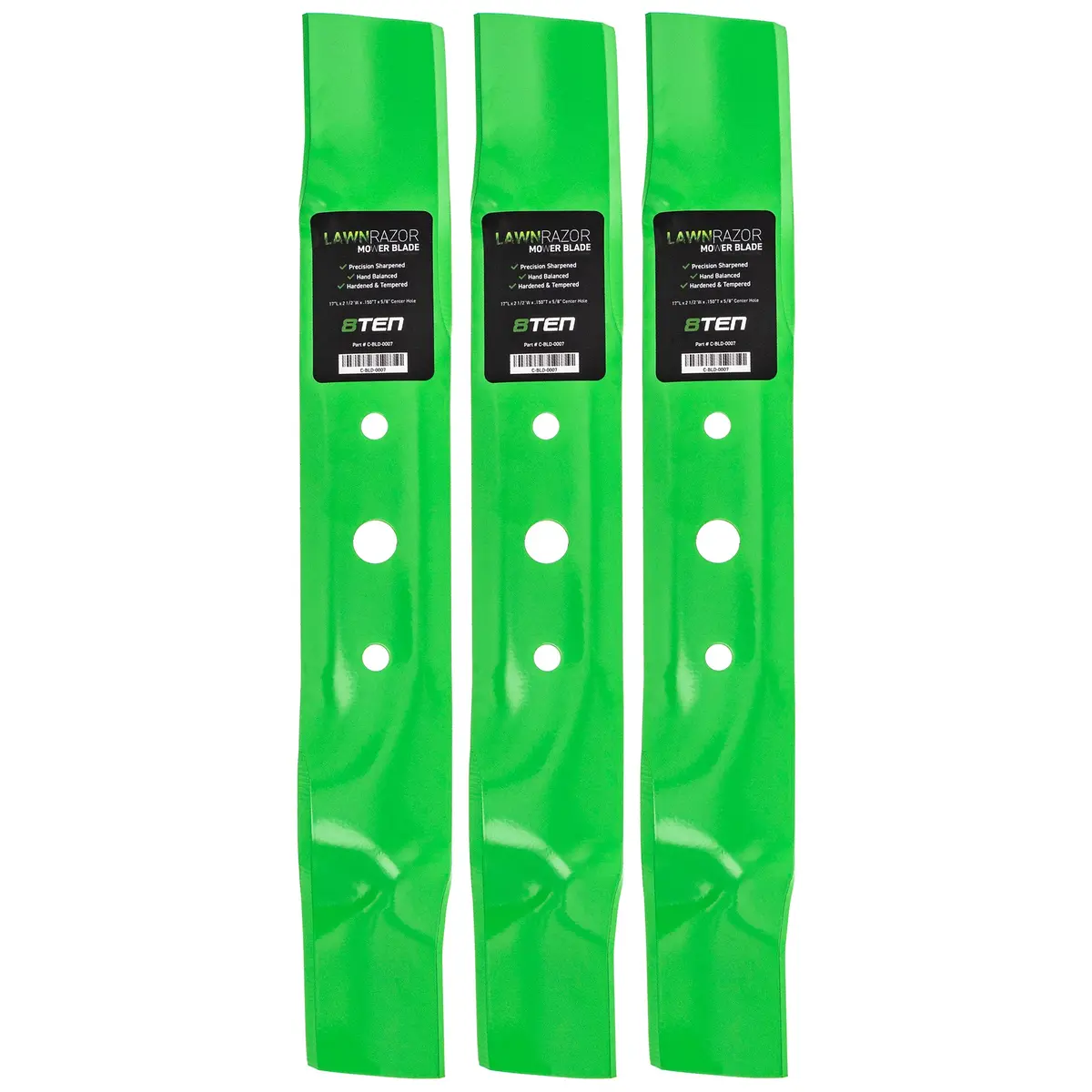 Lawnrazor Mulching Blade For Sabre Scotts John Deere Gx20250 Gy20568 Gx20819 | 3-Pack 1