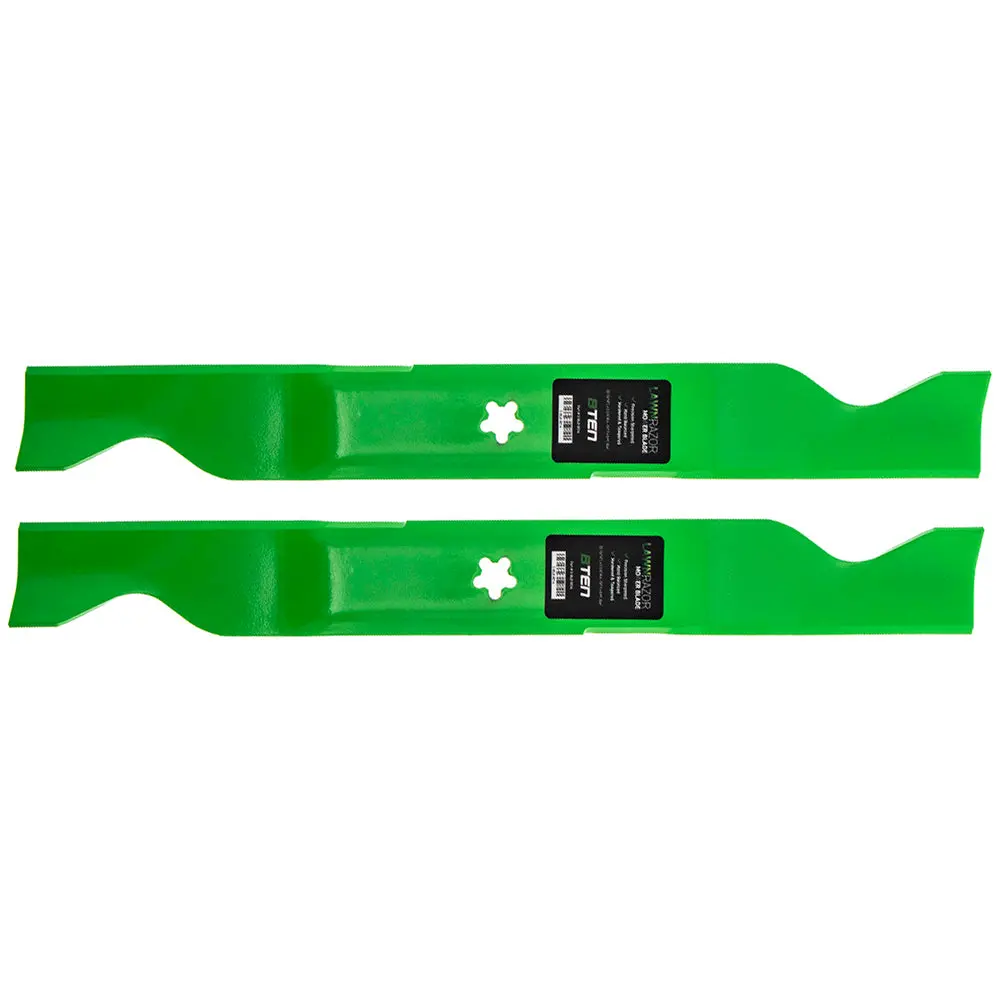 Lawnrazor Notched High Lift Blade For Ariens Generac Generac 532405380 405380 403107 532403107 33266 | 2-Pack 2