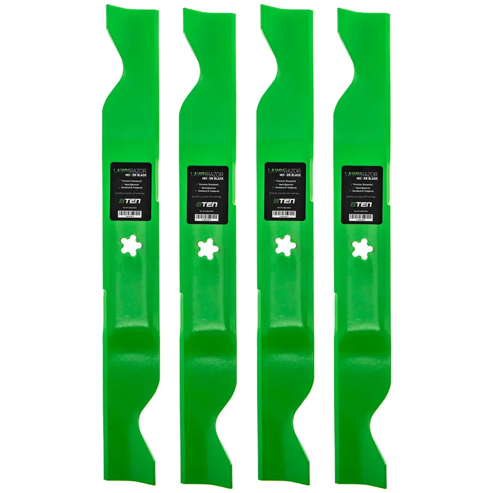 Lawnrazor Notched High Lift Blade For Ariens Generac Generac 532405380 405380 403107 532403107 33266 | 4-Pack 1