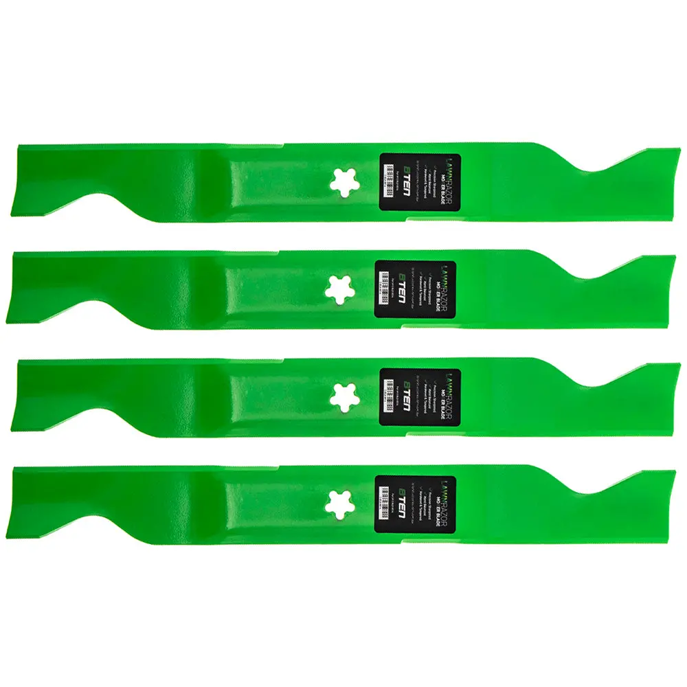 Lawnrazor Notched High Lift Blade For Ariens Generac Generac 532405380 405380 403107 532403107 33266 | 4-Pack 2