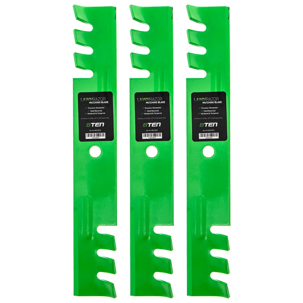 Lawnrazor Mulching Blade For Gravely Toro Great Dane 481706 482461 795757 038-5350-00 038-5350-0050 | 3-Pack 1