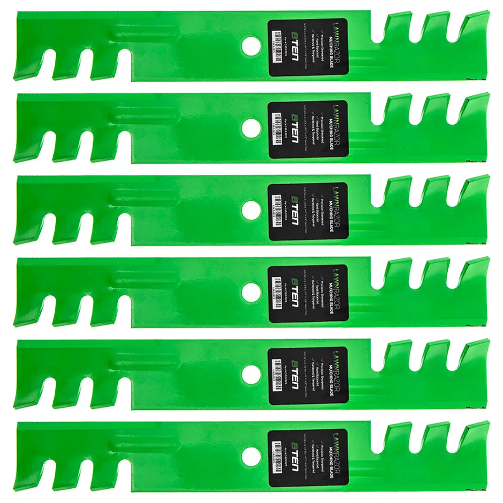 Lawnrazor Blade For Gravely Toro Great Dane 481706 482461 795757 038-5350-00 038-5350-0050 D18086 | 6-Pack 2