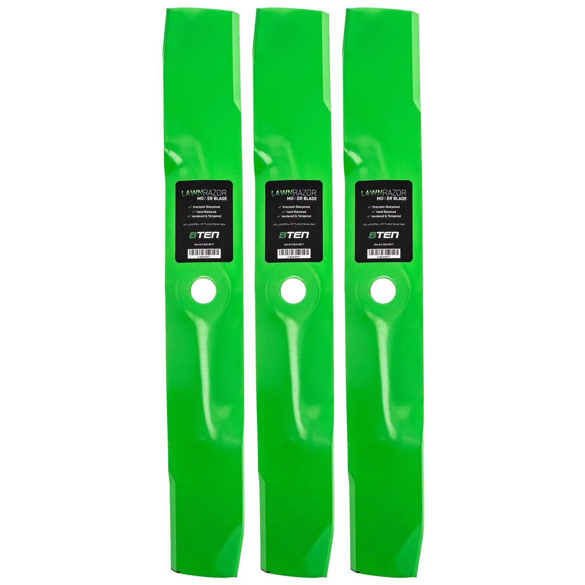 Lawnrazor Medium Lift Blade For John Deere M143520 Uc22010 | 3-Pack 1