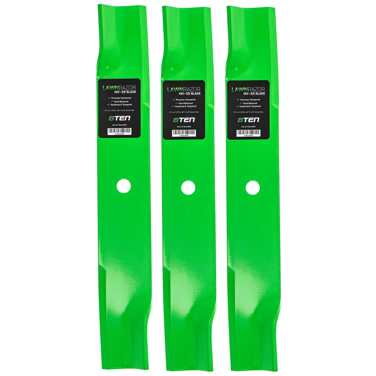 Lawnrazor High Lift Blade For Wheel Horse Dixie Chopper 30227-50 30227-50H 30227-50V 30227-H 113579 | 3-Pack 1