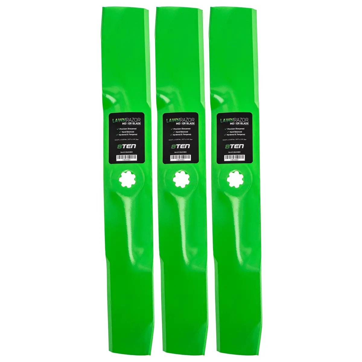Lawnrazor Medium Lift Blade For John Deere Gx21380 Gy20684 Gy20679 Gy20686 Spm684375001 | 3-Pack 1