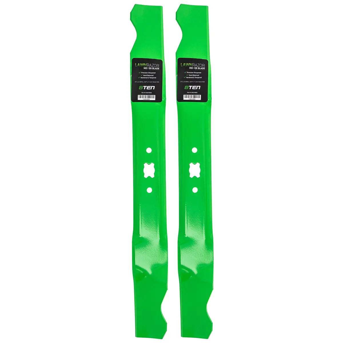 Lawnrazor Mulching Blade For Craftsman Cub Cadet Columbia 742-0741 942-0741A 942-0741 490-100-M084 | 2-Pack 1