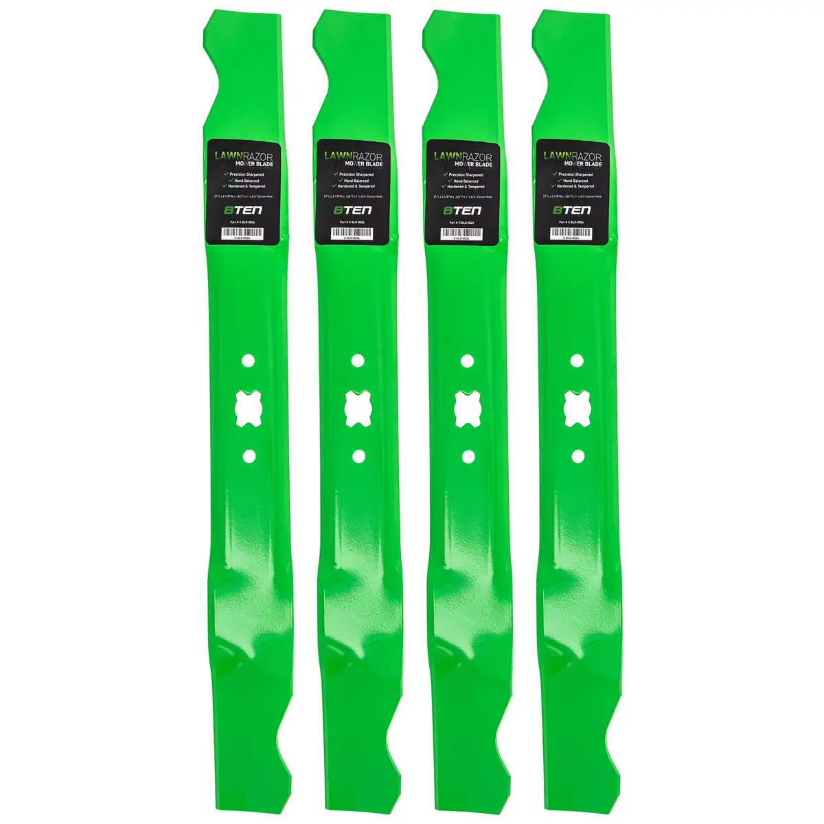 Lawnrazor Mulching Blade For Craftsman Cub Cadet Columbia 742-0741 942-0741A 942-0741 490-100-M084 | 4-Pack 1