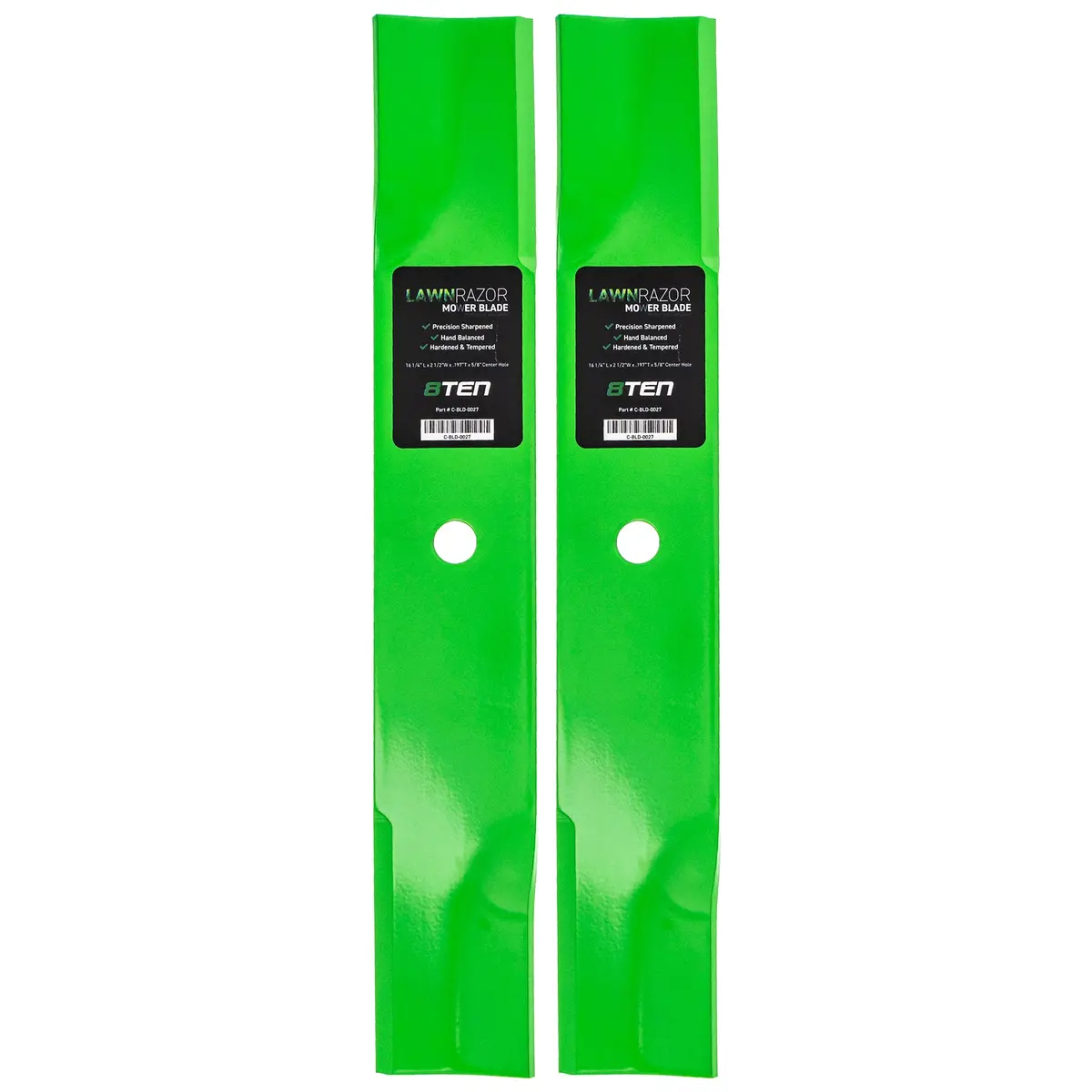 Lawnrazor High Lift Mower Blade For Gravely Ariens Great Dane 1520843 20843 1520843S 04919100 | 2-Pack 1