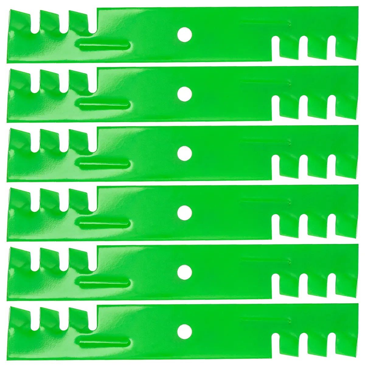 Lawnrazor Toothed Blade For Gravely Ariens Exmark 038-5350-00 112111-01 32061A 04919100 05244100 | 6-Pack 2