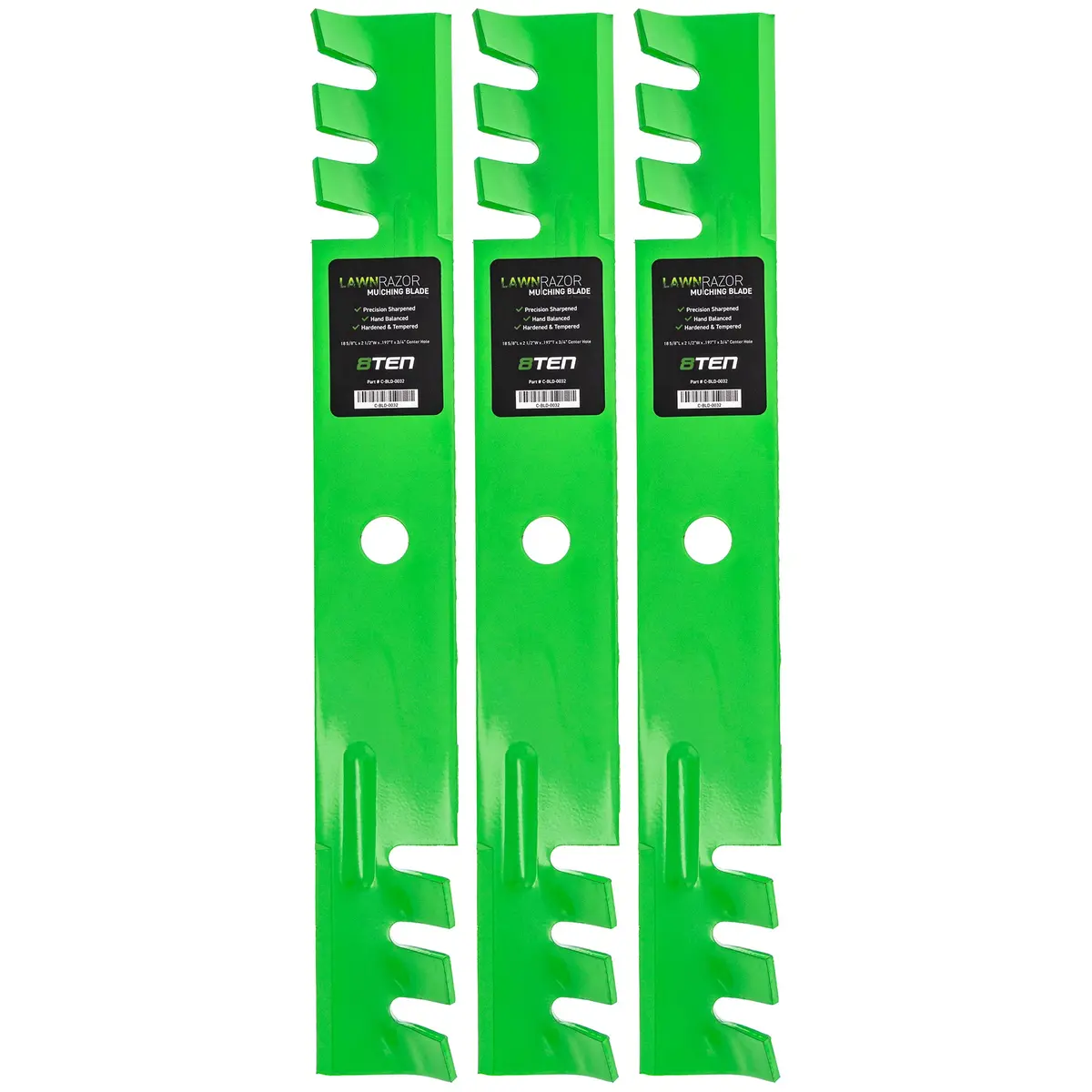 Lawnrazor Toothed Blade For John Deere Sabre Scotts M115496 Gy20569 M113518 M115329 M114582 | 3-Pack 1