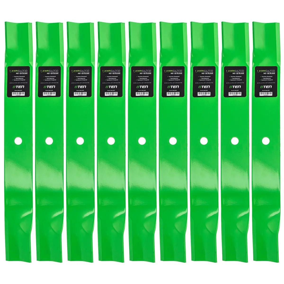 Lawnrazor High Lift Blade For Great Dane Gravely John Deere 112111-03 Gdu10232 112243-03 42180B | 9-Pack 1