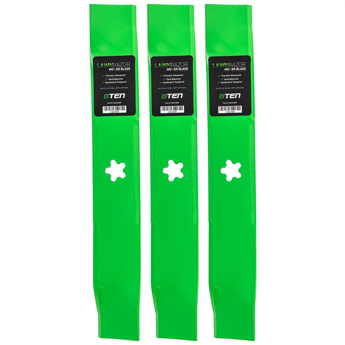 Lawnrazor Mower Blade Set 810-Cbl2251d For Husqvarna Poulan Pro Ayp 152443 176084 163819 145708 | 3-Pack 1