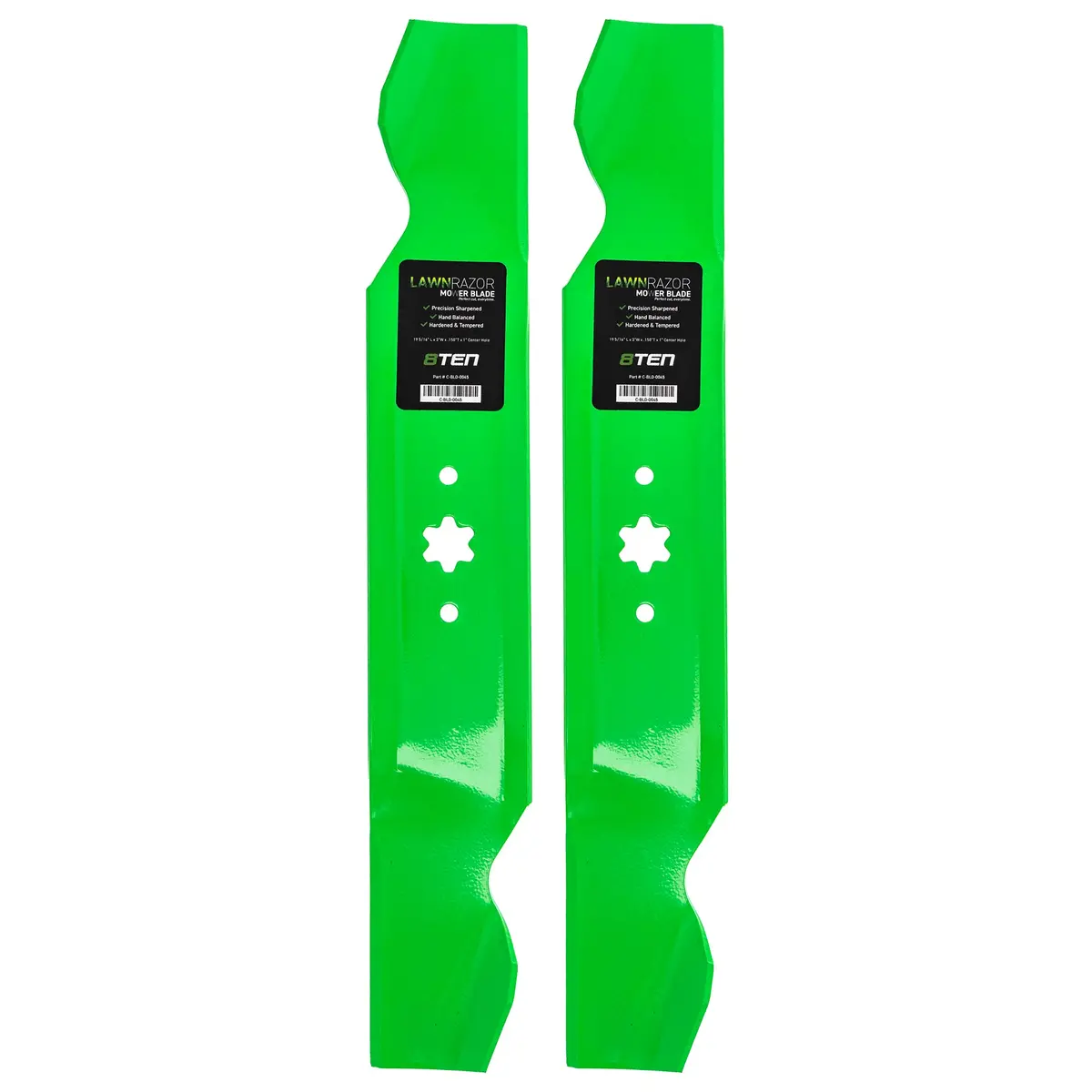 Lawnrazor Mulching Blade For Huskee Columbia Bolens 742-0610 942-0610 942-0610A 742-0610A Gw-7420610 | 2-Pack 1
