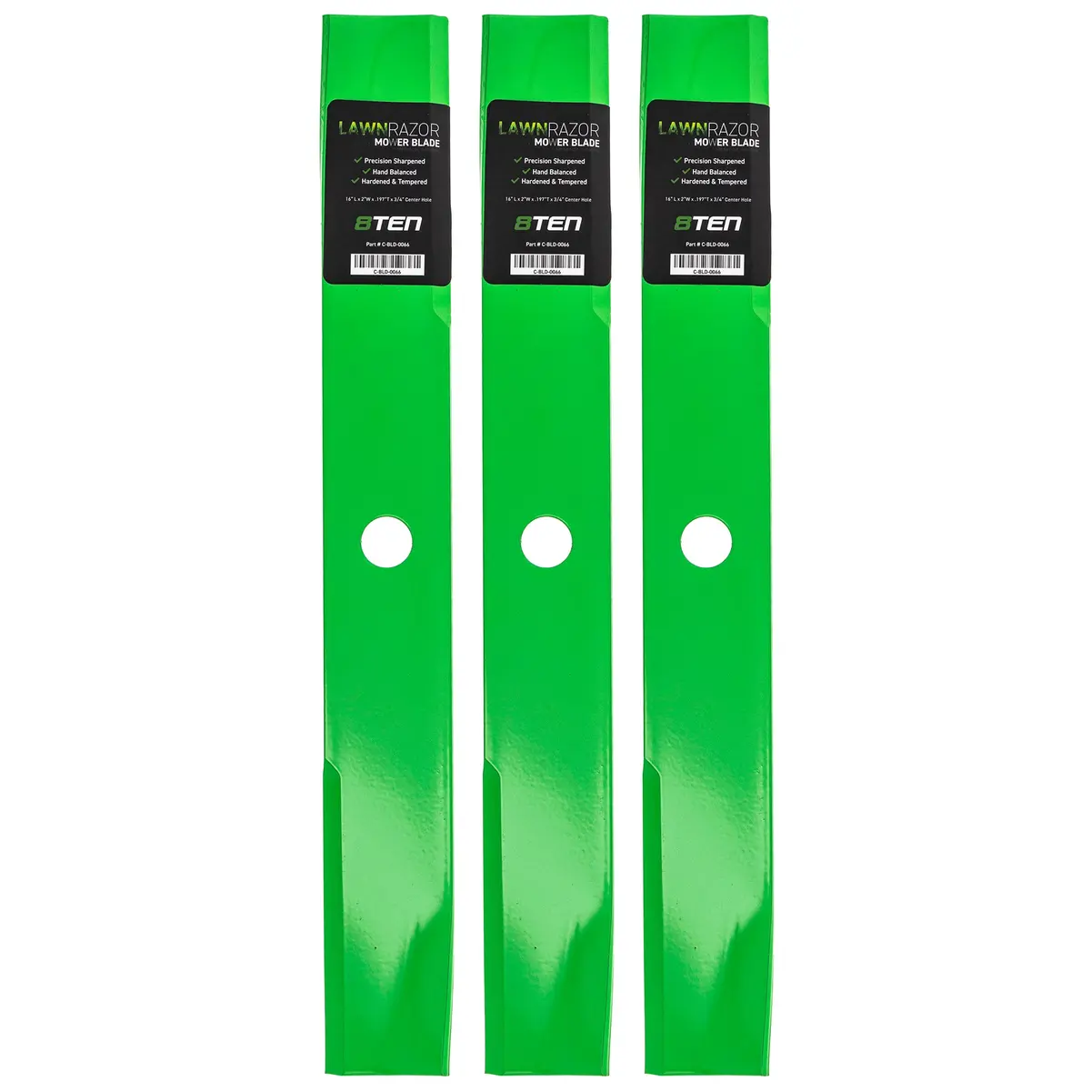 Lawnrazor Medium-Lift Blade For Wheel Horse Toro 106637 106078 | 3-Pack 1