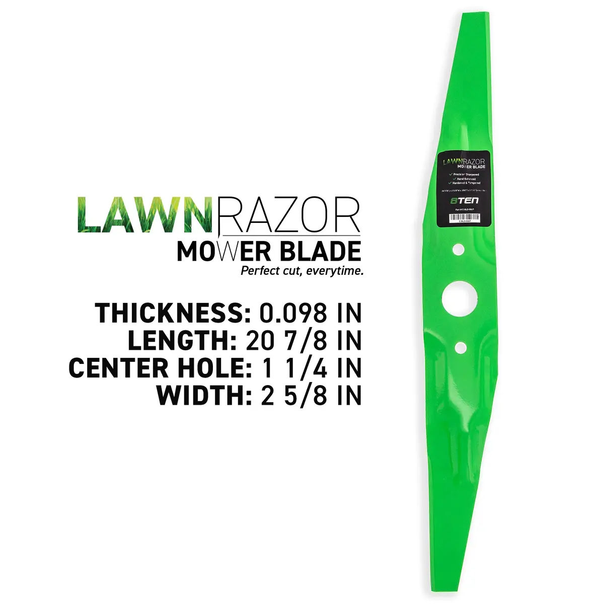 Lawnrazor Mulching Blade For Honda 72531-Vh7-000 72531-Ve2-020 08720-Ve2-000 08720-Vh7-000 2