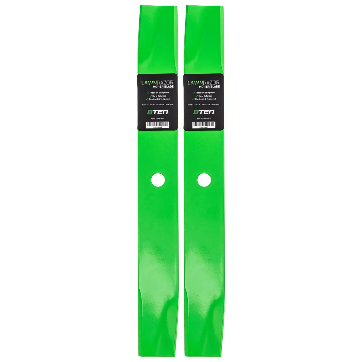 Lawnrazor Mower Blade Set 810-Cbl2281d For Gravely Ariens 046998 08779200 08779251 09082400 09246700 | 2-Pack 1
