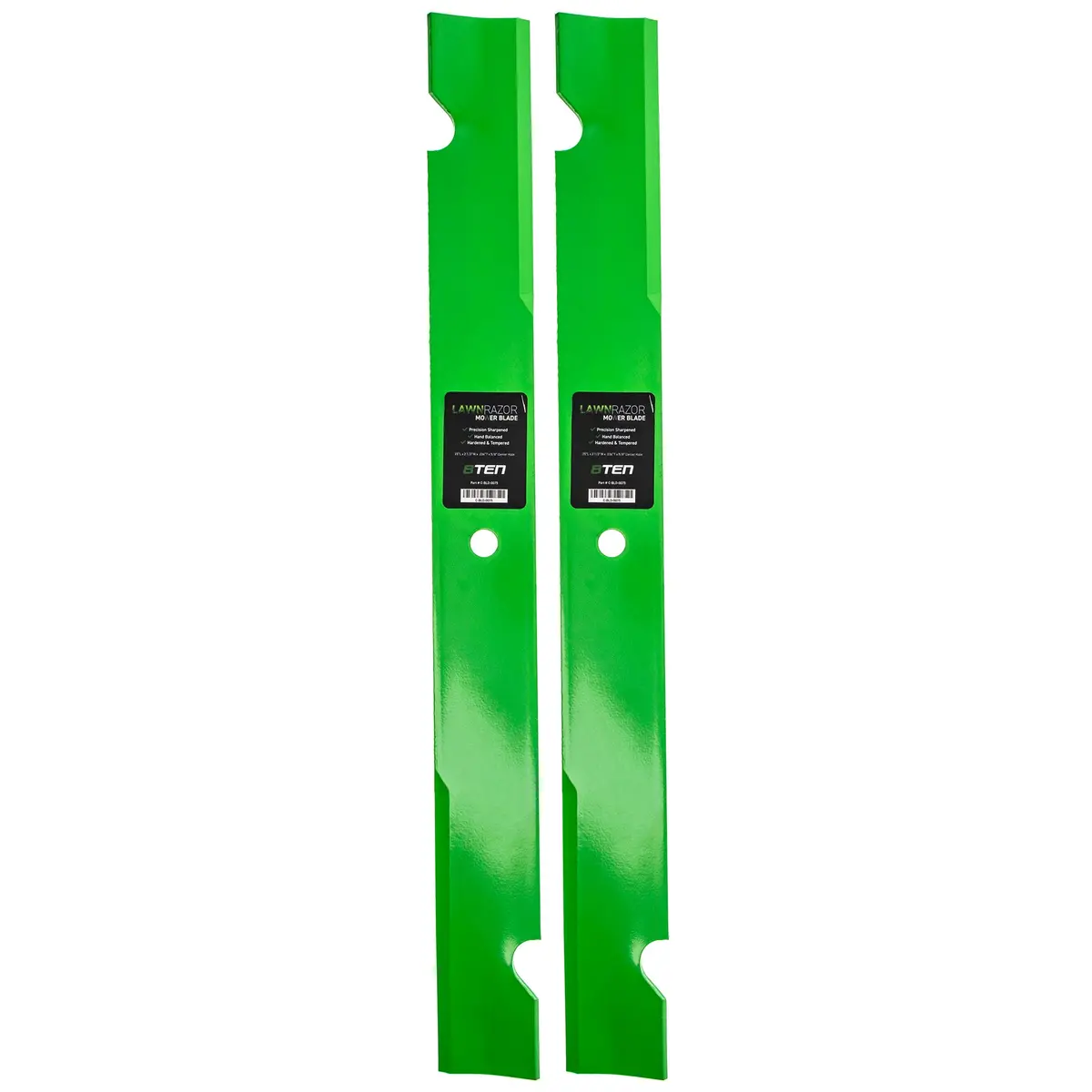 Lawnrazor Notched High Lift Blade For Husqvarna Ferris Redmax 5102227S 5102227 5022476 112111-04 | 2-Pack 1