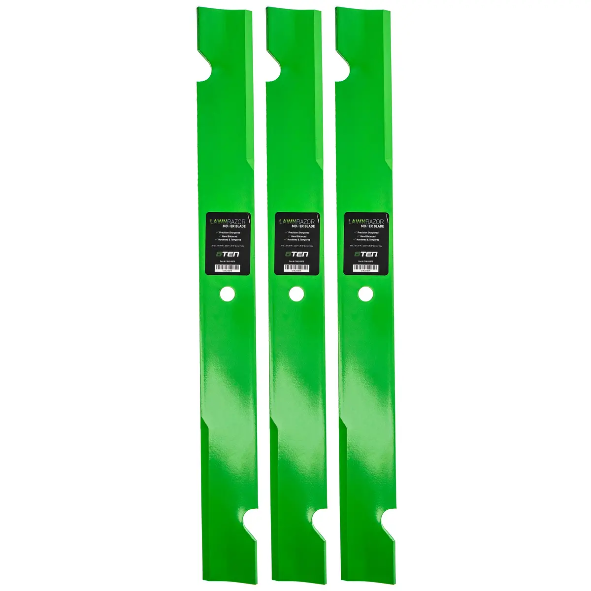Lawnrazor Notched High Lift Blade For Husqvarna Ferris Redmax 5102227S 5102227 5022476 112111-04 | 3-Pack 1