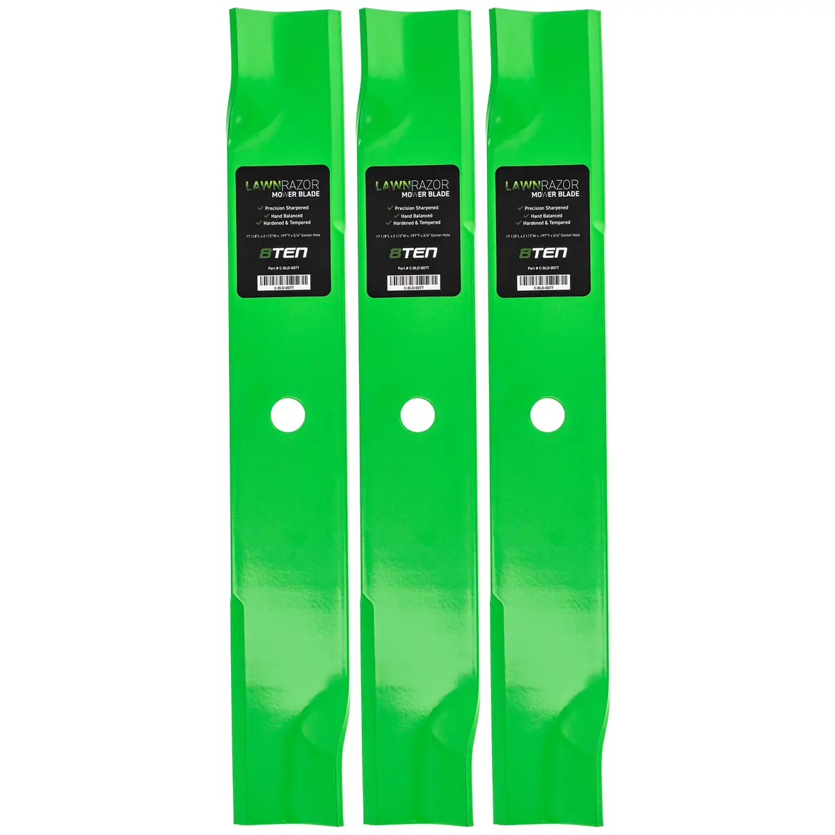 Lawnrazor Low-Lift Blade For John Deere M86209 Am39966 | 3-Pack 1