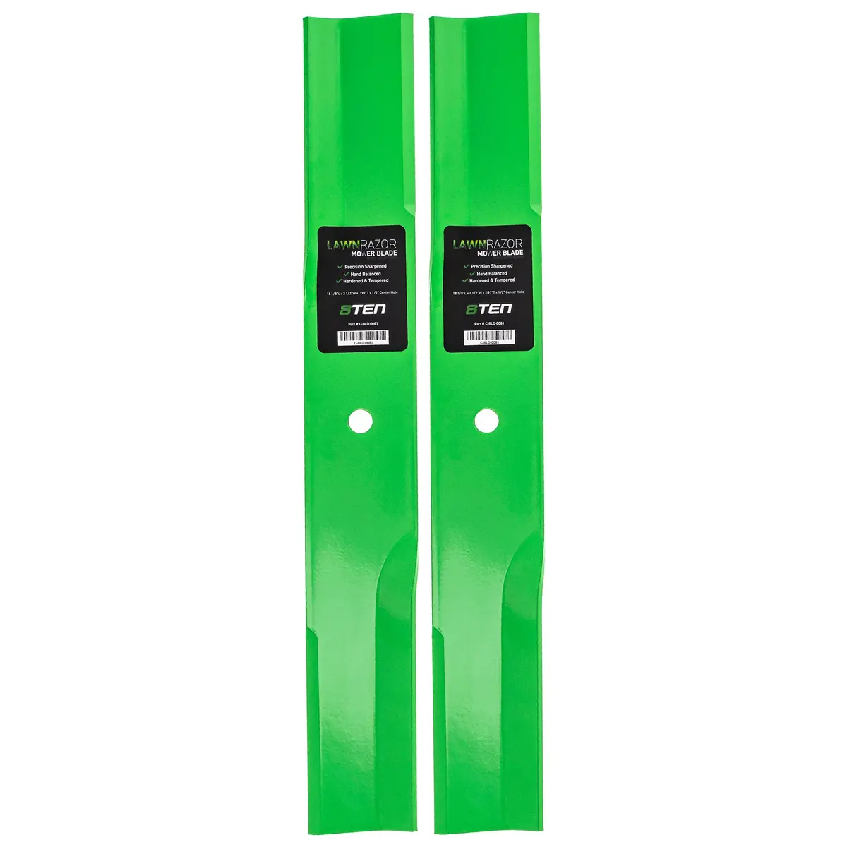 Lawnrazor Mower Blade 810-Cbl2203d For Toro 56-2390 56-2390-03 27-0990-03 27-0990 92-7961 44-5480 | 2-Pack 1