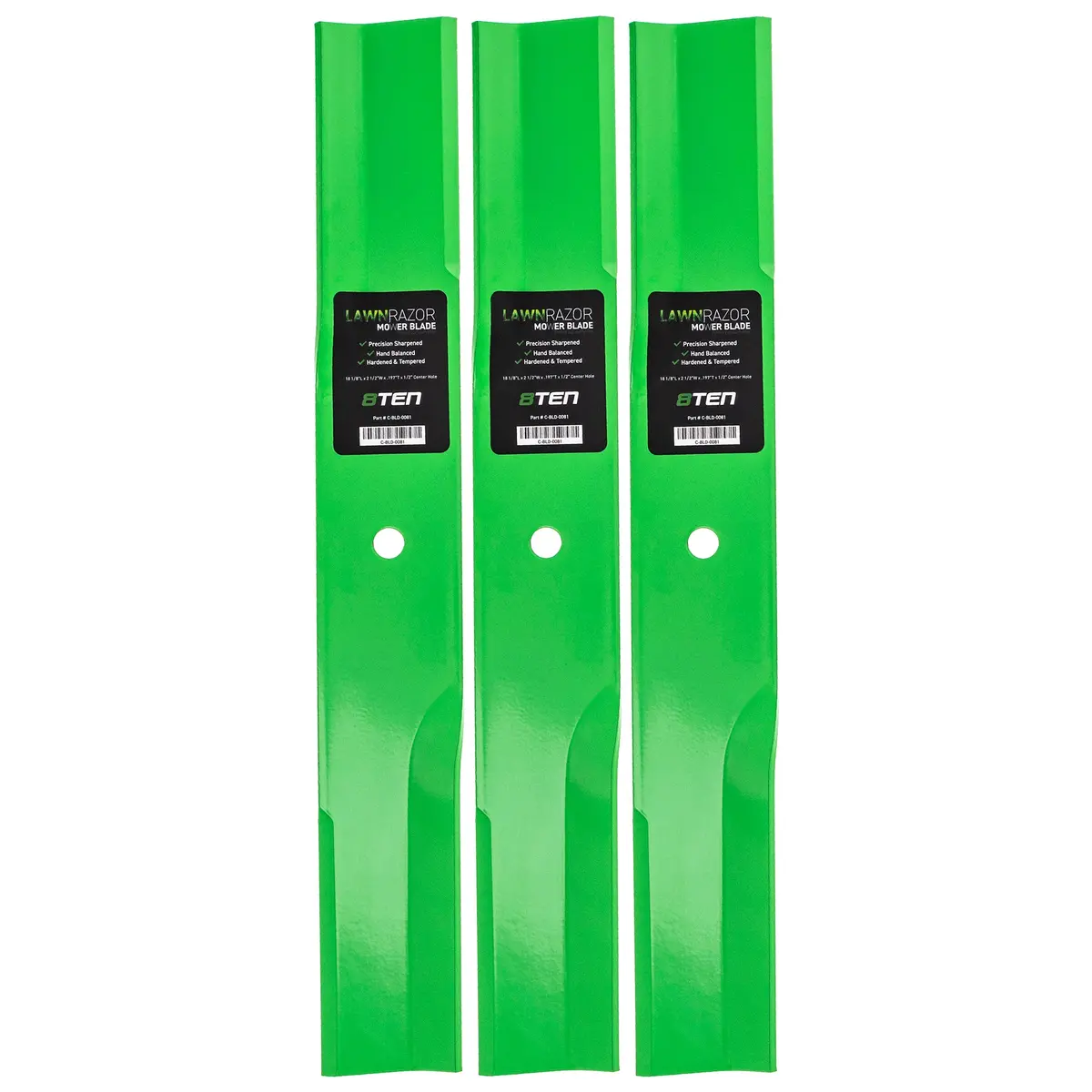 Lawnrazor Mower Blade 810-Cbl2203d For Toro 56-2390 56-2390-03 27-0990-03 27-0990 92-7961 44-5480 | 3-Pack 1