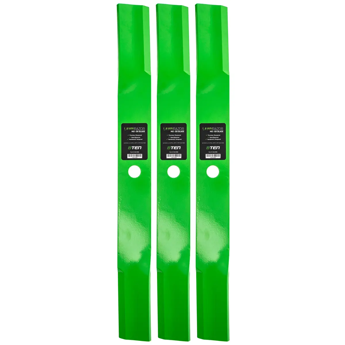 Lawnrazor High Lift Blade For John Deere M41237 Am30698 M141786 Am102402 Am102401 M80783 Am38314 | 3-Pack 1