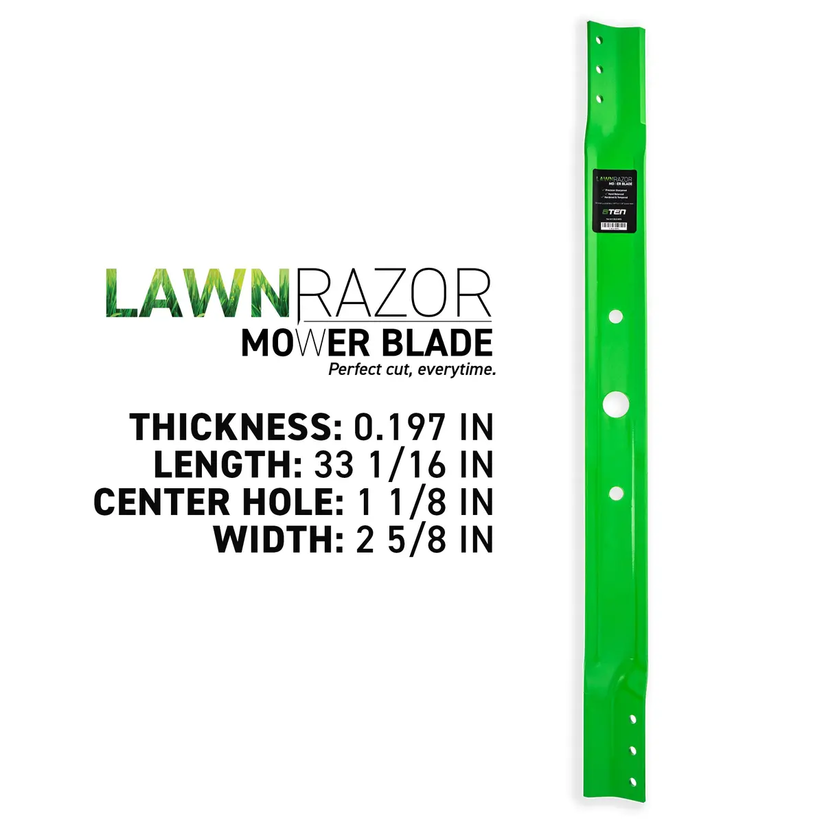 Lawnrazor High Lift Blade For Murray 7019523 7019523Bzyp 7019523Bz 7019523Yp 7019523Bma 550214 2