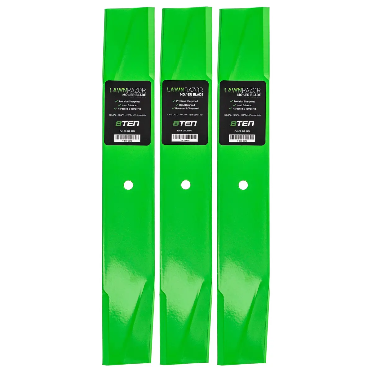 Lawnrazor Mower Blade Set 810-Cbl2218d For Roper Ayp Poulan Pro 122265X 106635X 25034 532025034 | 3-Pack 1