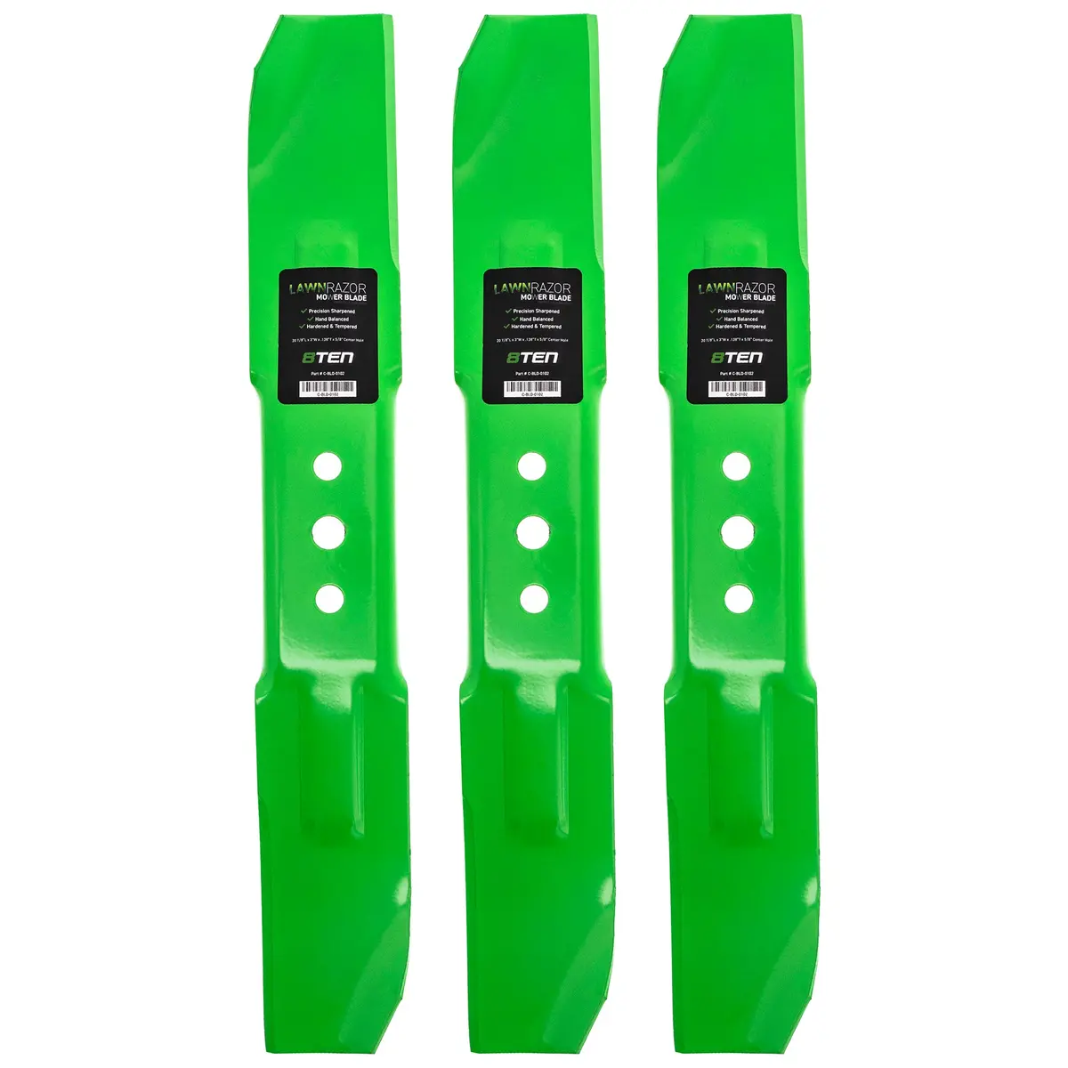Lawnrazor High Lift Blade For Lawn-Boy John Deere Toro 612543-03 611240 612543 Pt14764 Pt7132 684380 | 3-Pack 1