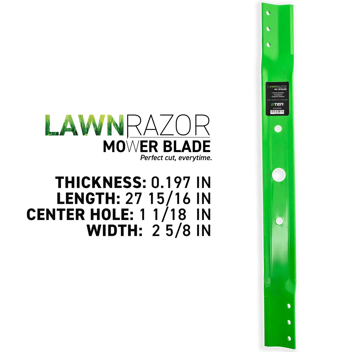 Lawnrazor High Lift Blade For Gravely Ariens 7019515 7019515Bzyp 7019515Bz 7019515Bma 2781323 050200 2