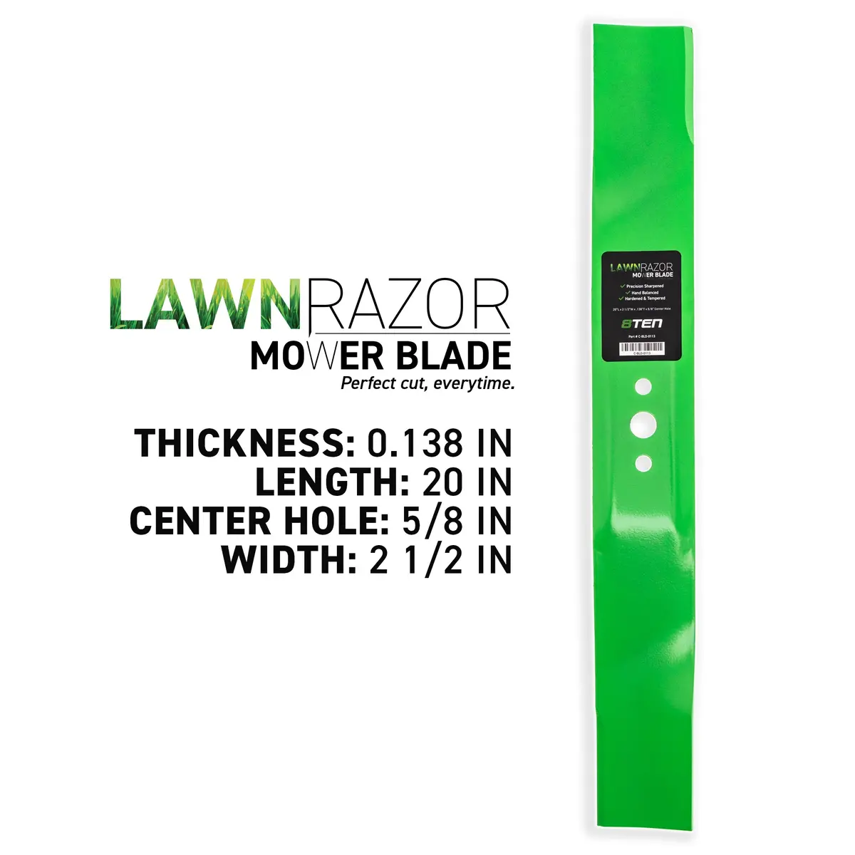 Lawnrazor Low Lift Blade For Roper Rally Poulan Pro Husqvarna 145106 532145106 1935957 532700972 2