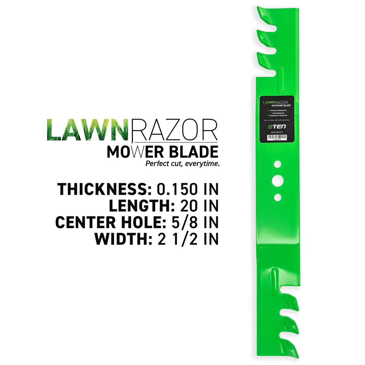 Lawnrazor Toothed Blade For Roper Rally Poulan Pro Husqvarna 145106 532145106 1935957 532700972 2