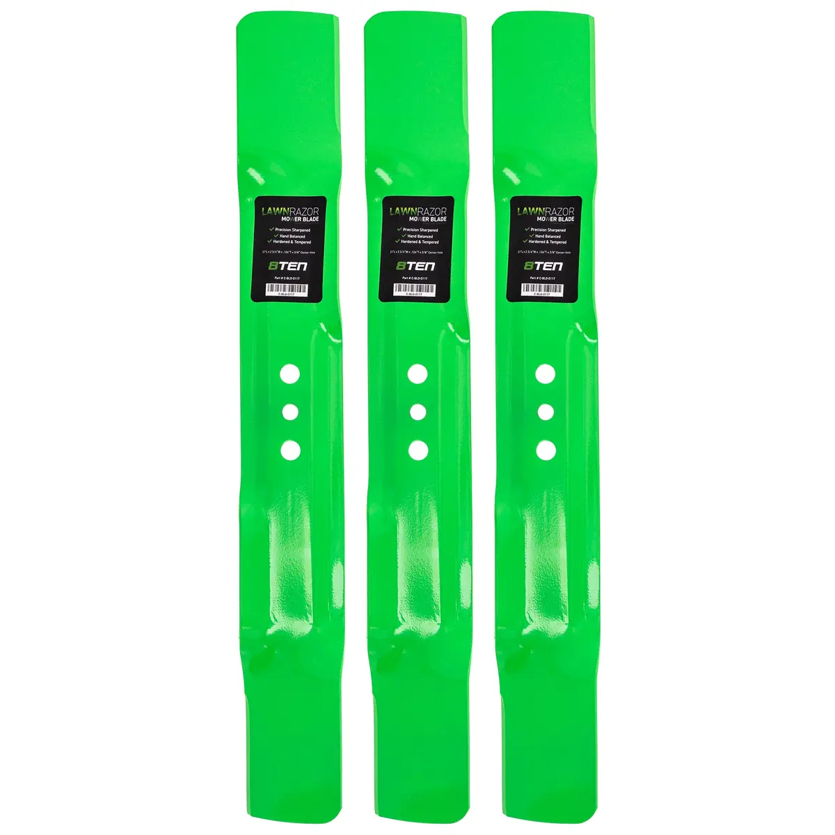 Lawnrazor Mulching Blade For John Deere Sabre Scotts Gc00344 Gc00175 Gc00032 | 3-Pack 1