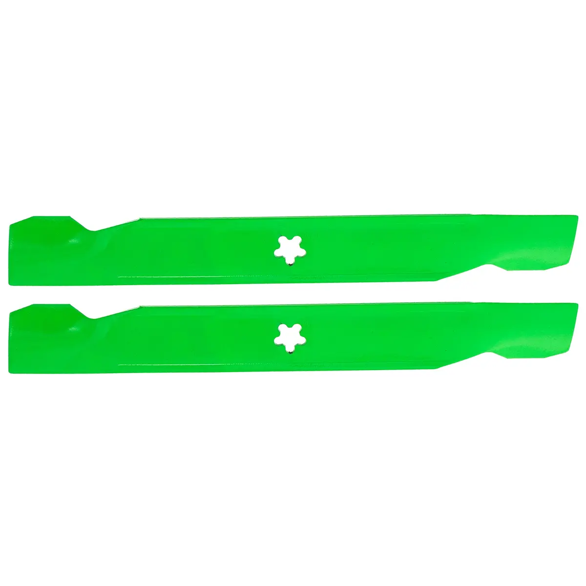 Lawnrazor Notched High Lift Blade For Ayp Husqvarna Roper 138496 127841 532138496 532143969 | 2-Pack 2
