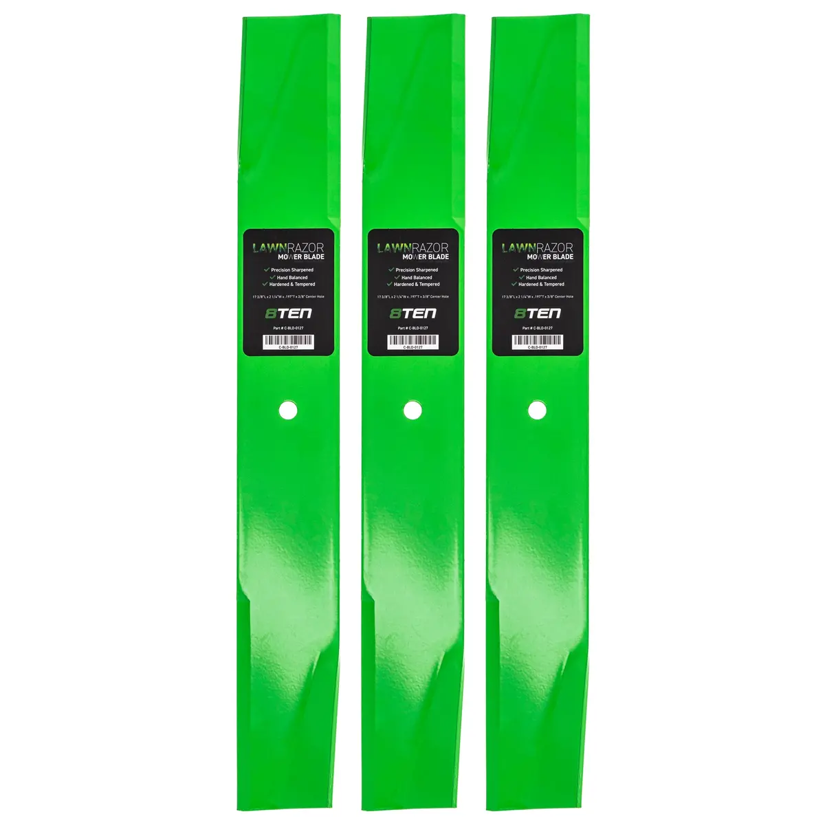 Lawnrazor Medium Lift Blade For Roper Poulan Pro Ayp 121798X 532121798 | 3-Pack 1