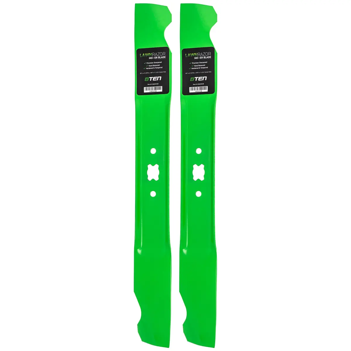 Lawnrazor High Lift Blade For Ace Mastercraft Lawn Chief 942-0640 742-0640 Oem-742-0640 490-100-M115 | 2-Pack 1