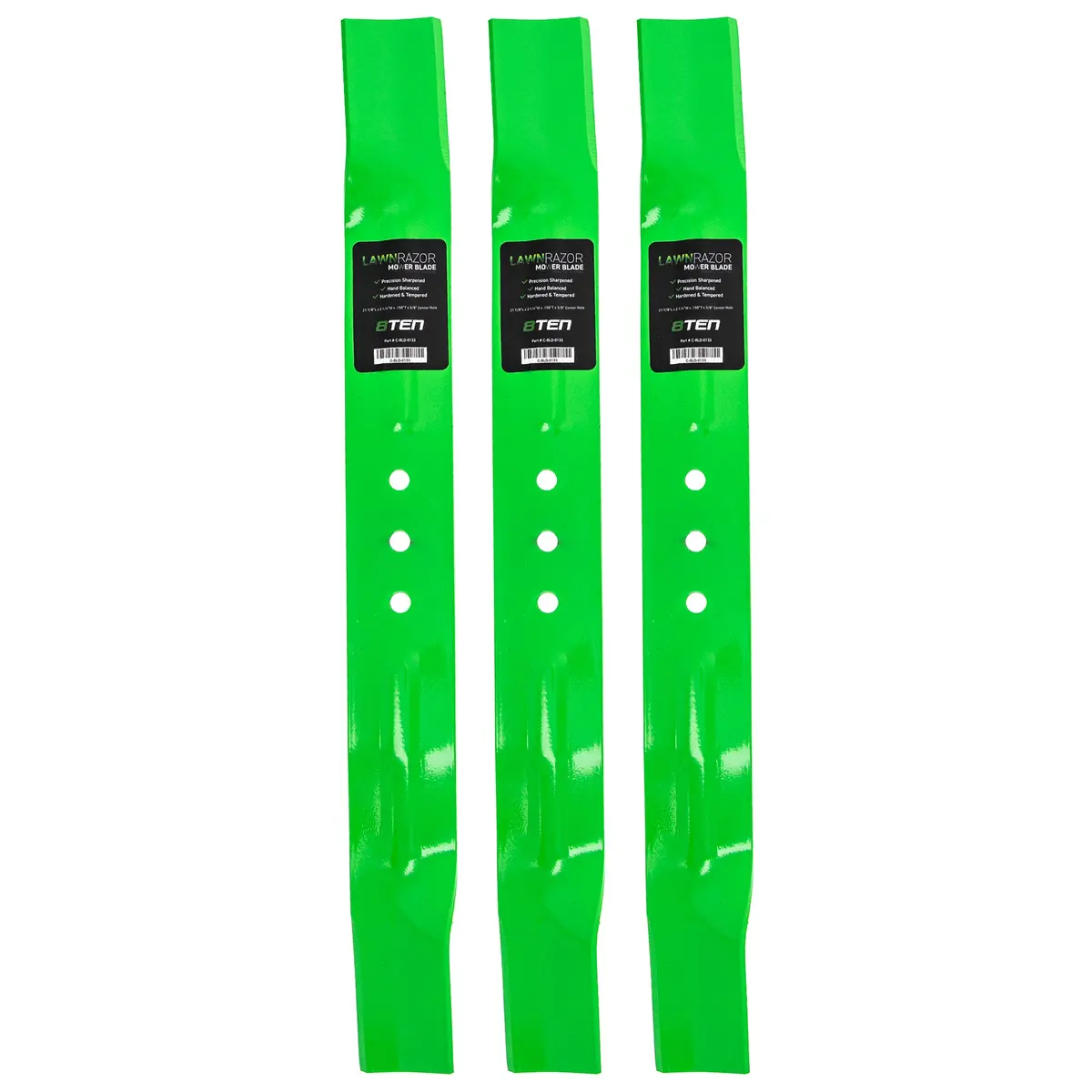 Lawnrazor Mower High Blade For Murray 1101120E701ma 042225E701ma 042225E701 42225E701 | 3-Pack 1