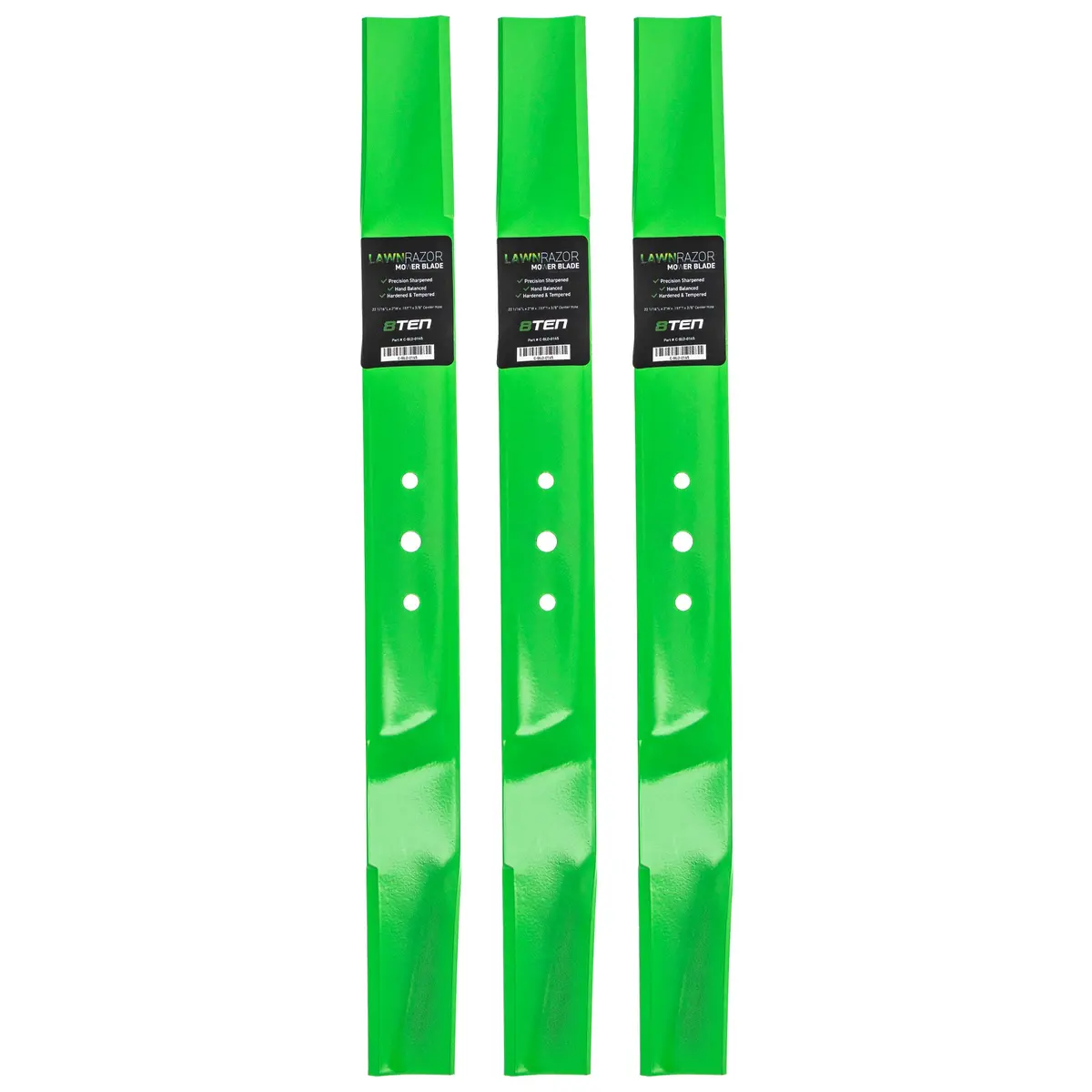 Lawnrazor High Lift Blade For Eversharp Forest City Ace 942-0125B 742-0125 | 3-Pack 1