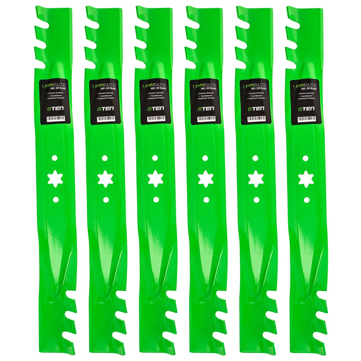 Lawnrazor Mulching Blade 810-Cbl2373d For Craftsman Cub Cadet Columbia 742-0616A 742-0616 | 6-Pack 1