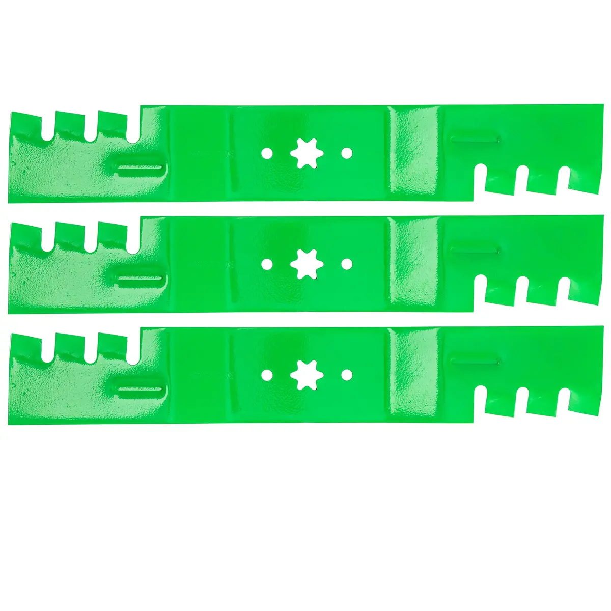 Lawnrazor Toothed Blade For Cub Cadet Columbia Troy-Bilt 742-0677 942-0677 942-0677A 742-0677A | 3-Pack 2