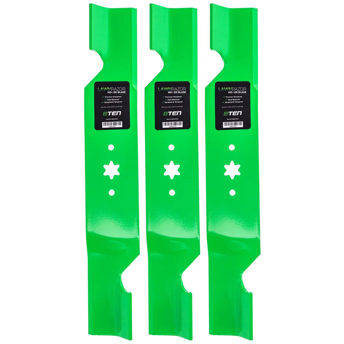 Lawnrazor Ultra High Lift Blade For Cub Cadet Columbia Troy-Bilt 742-0677 942-0677 942-0677A | 3-Pack 1