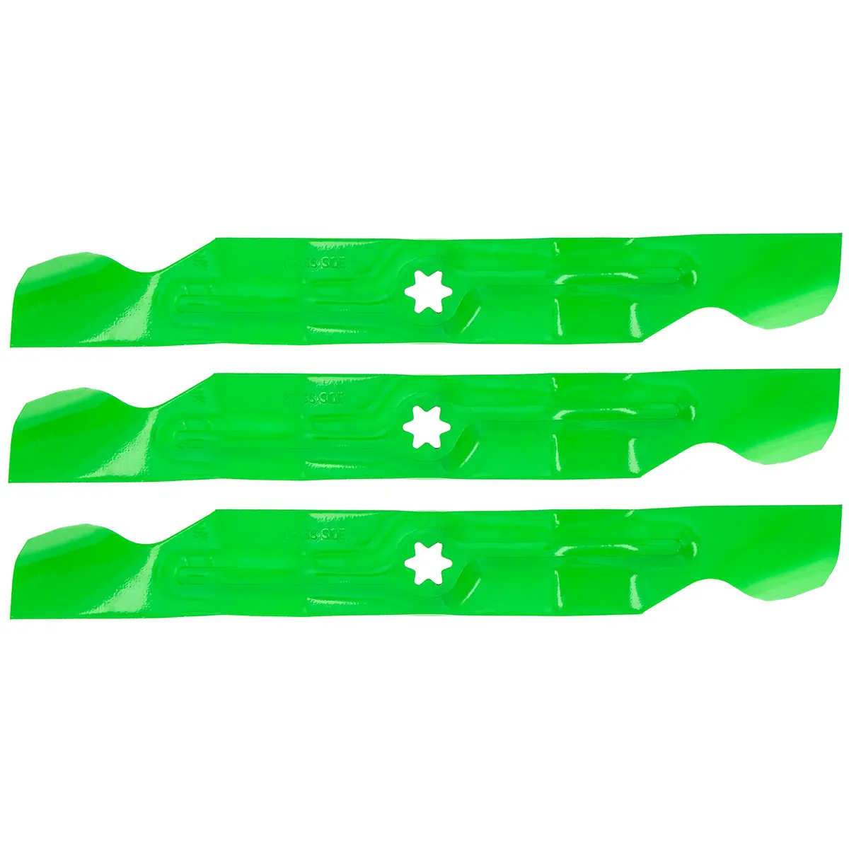 Lawnrazor Mulching Blade For Cub Cadet Columbia Troy-Bilt 942-04053C 942-04053A 742-04053A 742-04053 | 3-Pack 2
