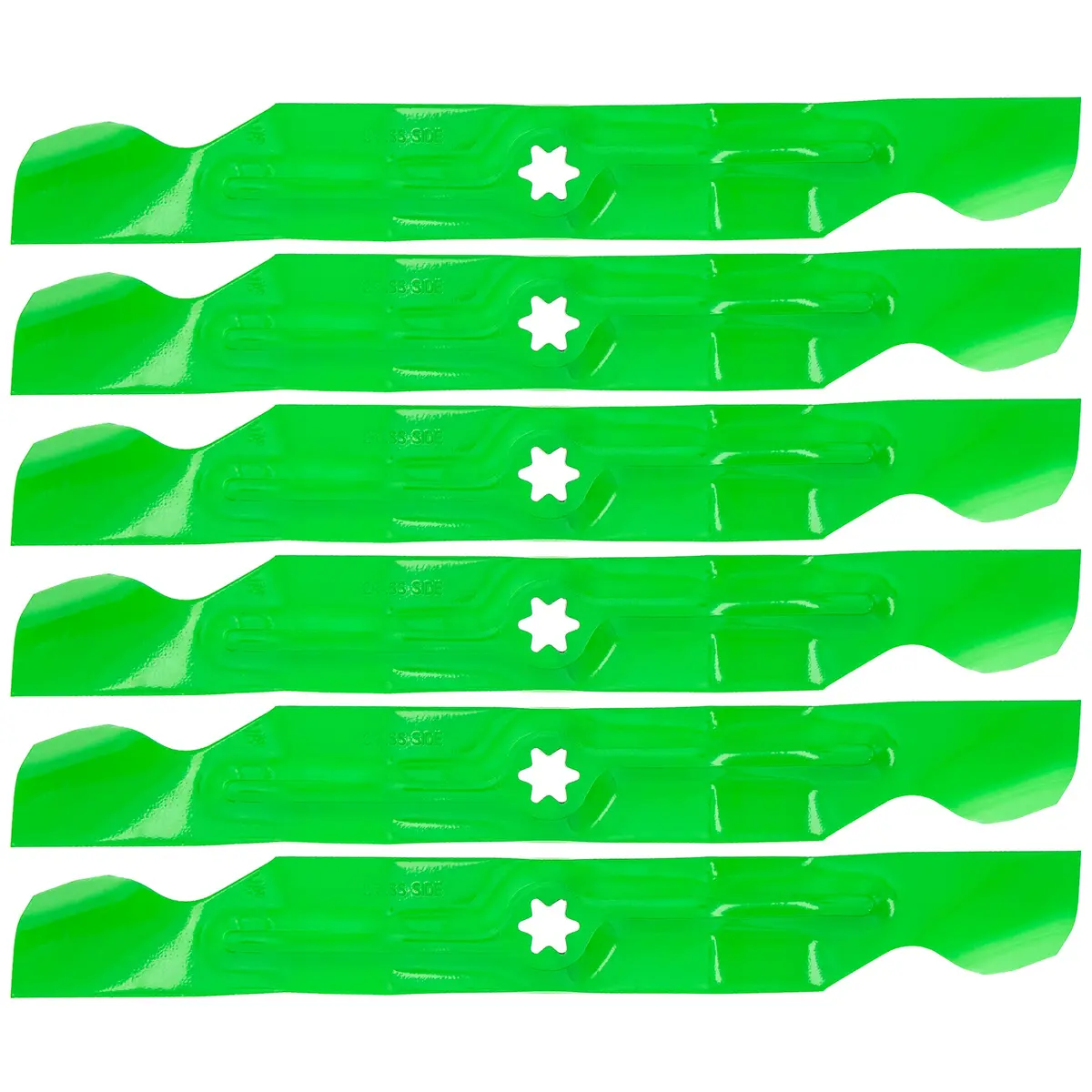 Lawnrazor Mulching Blade For Cub Cadet Columbia Troy-Bilt 942-04053C 942-04053A 742-04053A 742-04053 | 6-Pack 2
