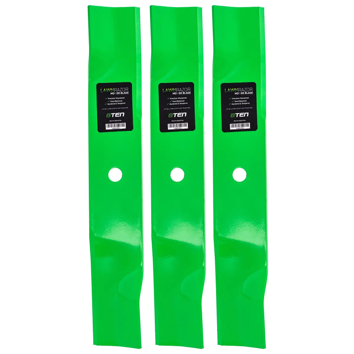 Lawnrazor High Lift Blade For Cub Cadet Craftsman Troy-Bilt 942-04416 01005337 02005018 01005337P | 3-Pack 1