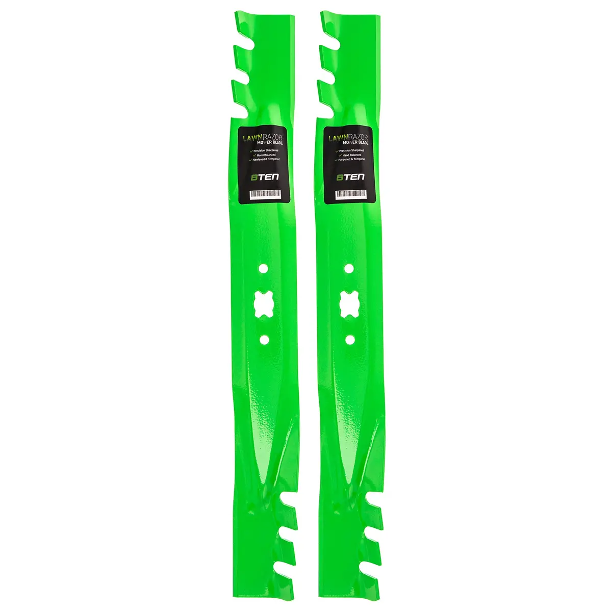 Lawnrazor Toothed Blade For Craftsman Cub Cadet Columbia 742-0741 942-0741A 942-0741 01002810 | 2-Pack 1