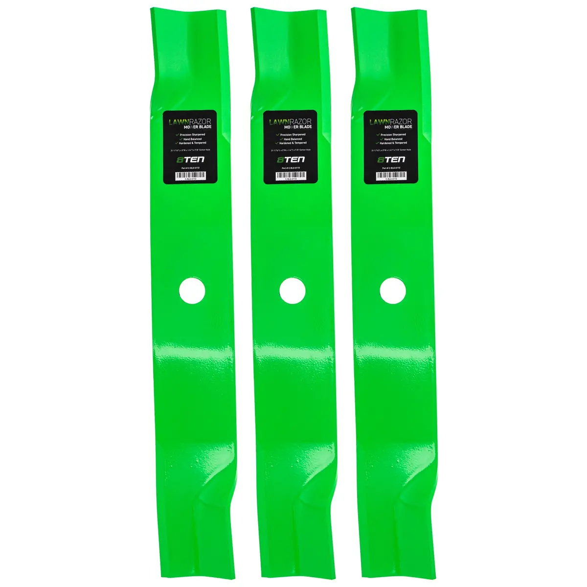 Lawnrazor High Lift Blade For John Deere M128485 Tcu15881 M131958 M144196 M163983 M168223 | 3-Pack 1