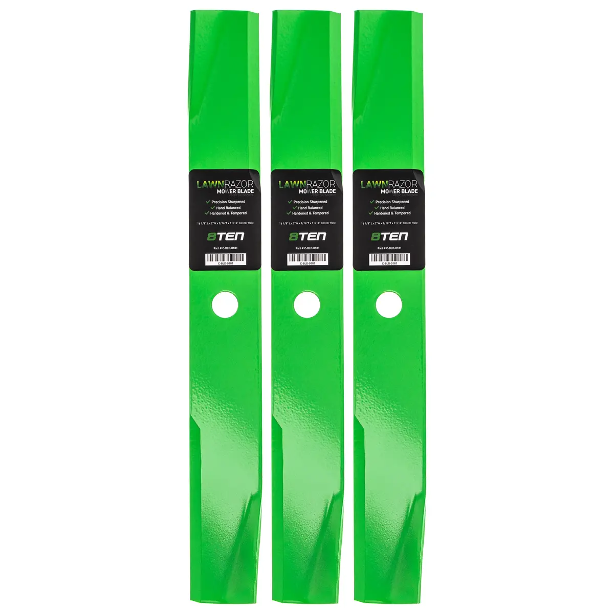Lawnrazor High Lift Blade For John Deere Sabre M41967 Am31100 M124343 | 3-Pack 1