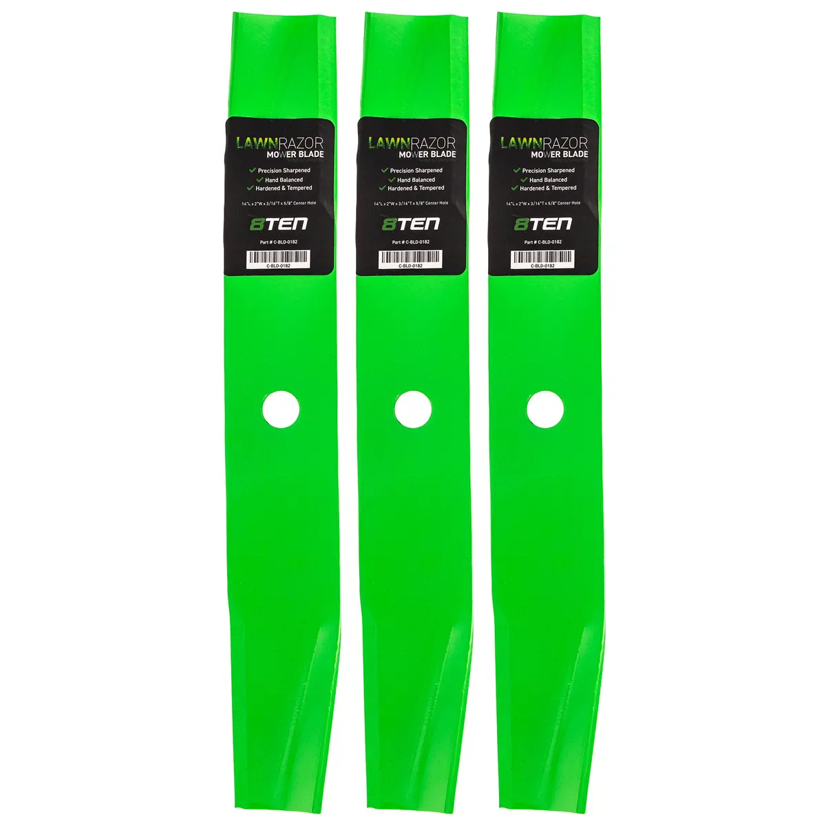 Lawnrazor High Lift Blade For Gravely Ariens Everride 03498400 00173800 08899800 03498451 014668 | 3-Pack 1