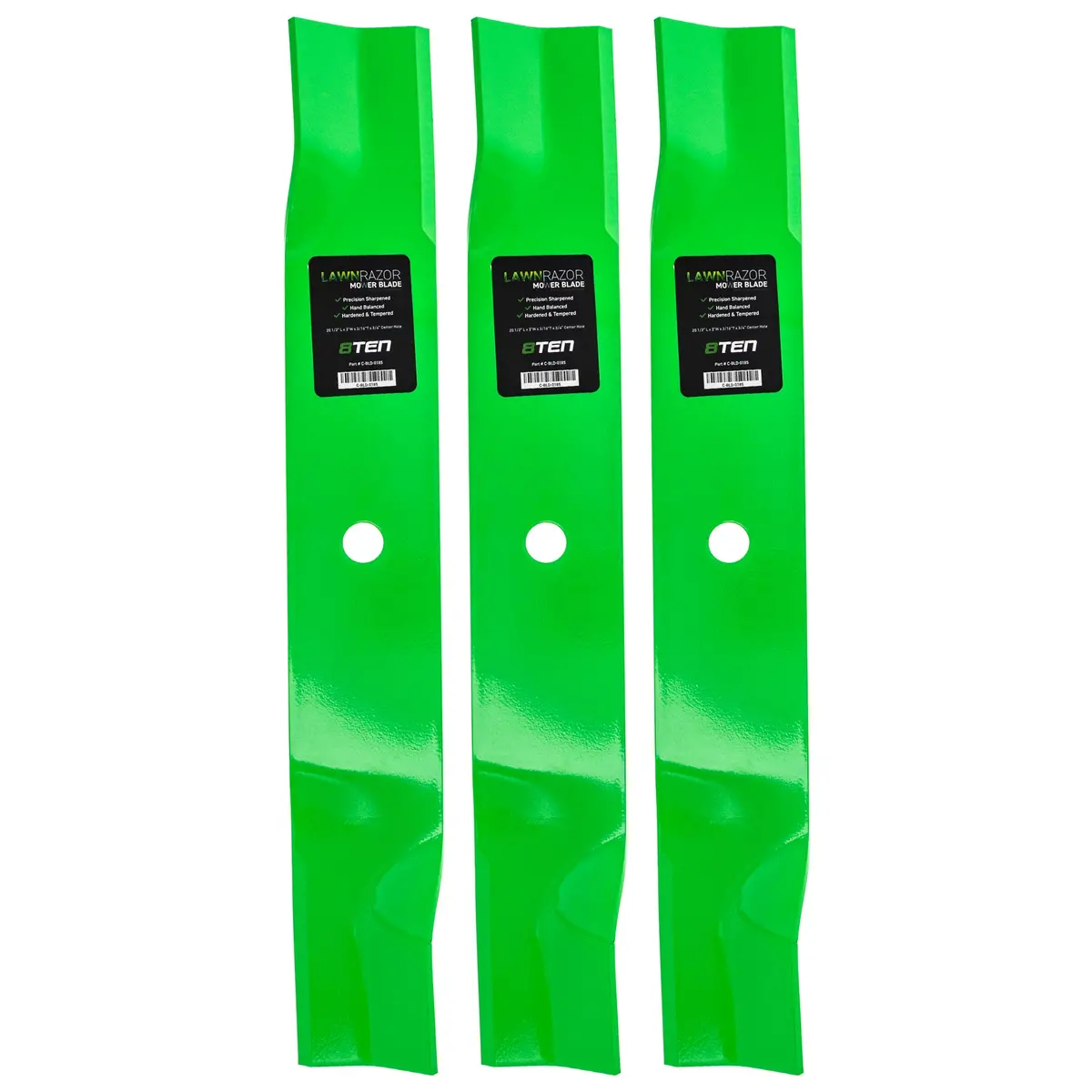 Lawnrazor Deck Mower Blade Set For Cub Cadet 759-04013 742-3042 742P3042 Ys-759-04013 | 3-Pack 1